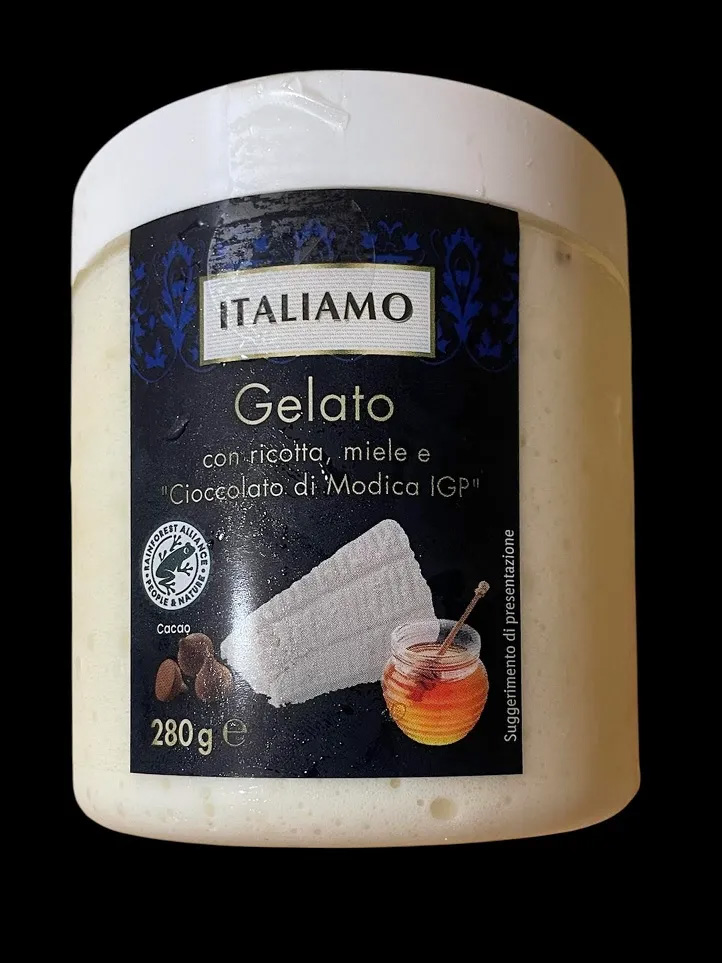 Gelato con Cioccolato di Modica IGP